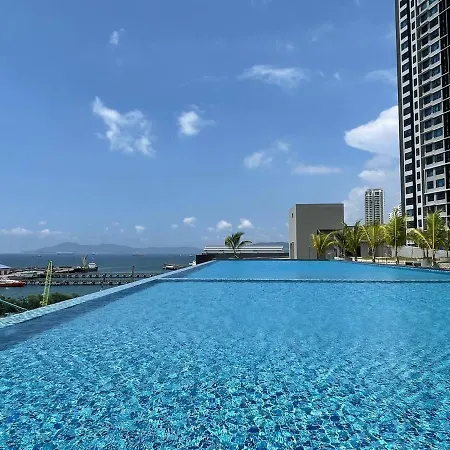 Jesselton Quay 2 Bedrooms Condo 20 Kota Kinabalu Exterior photo